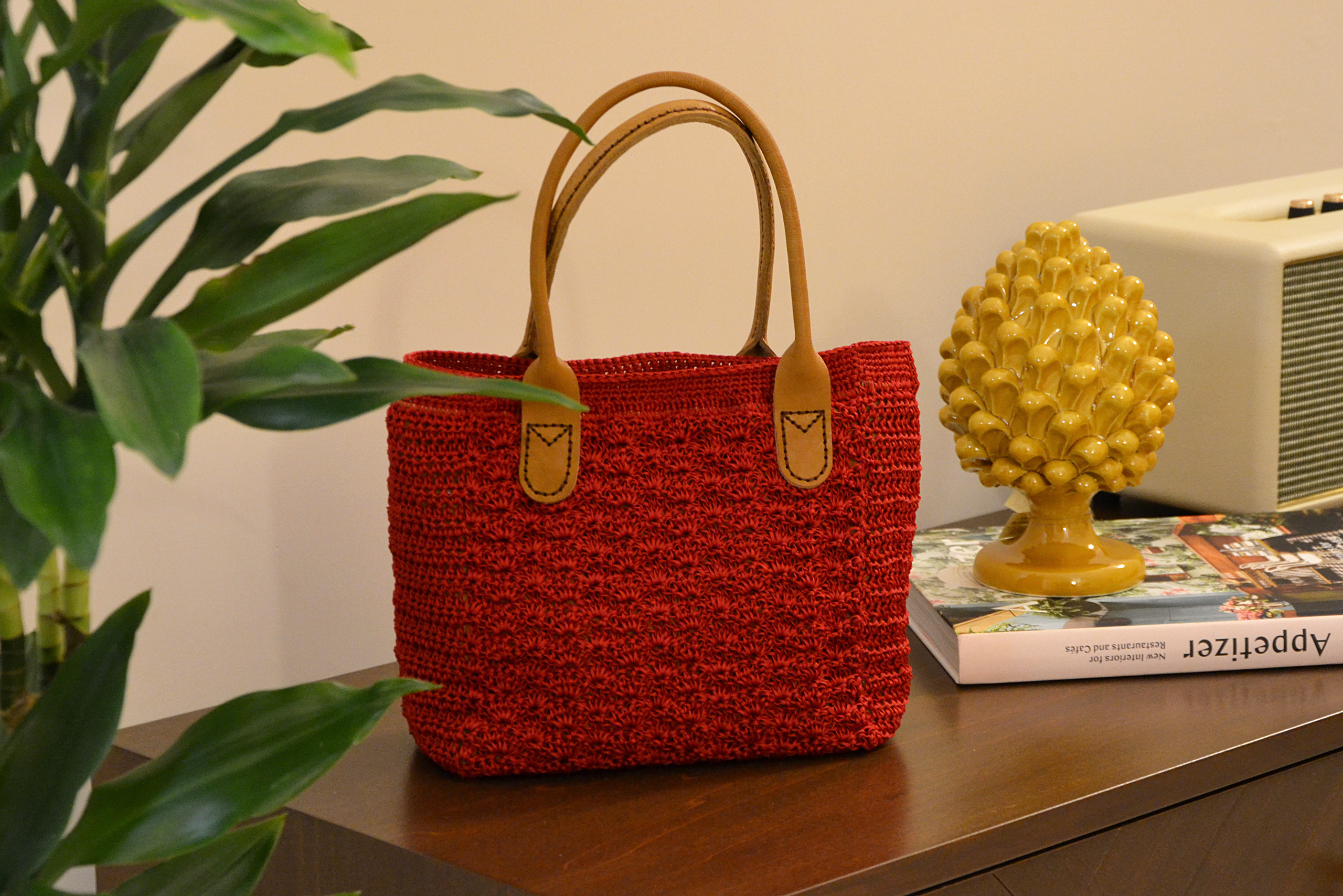 Cherry Marie Crochet Bag
